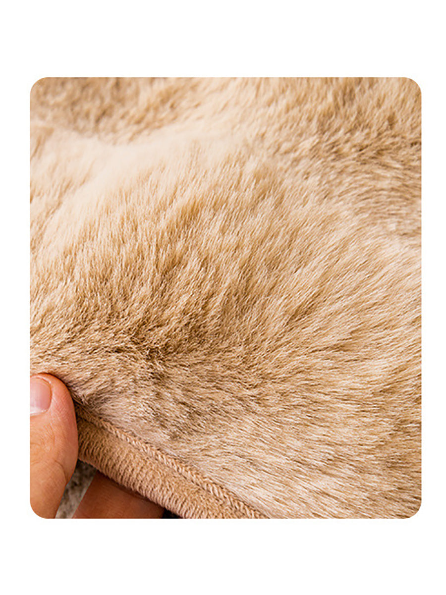 Winter Warm Solide Weiche Fleece Casual Dicke Weiche Kissen BA1032