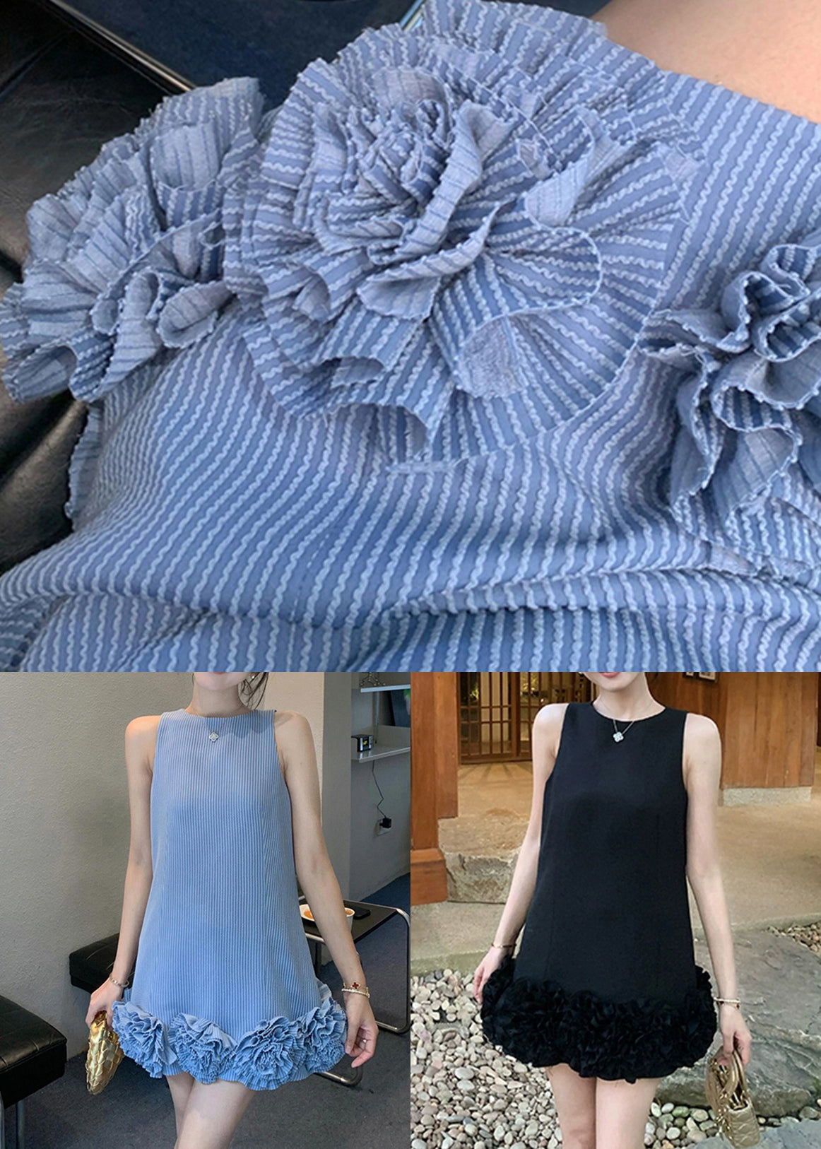 Dresses Cotton Neck Black Solid Original Summer O Design Mini