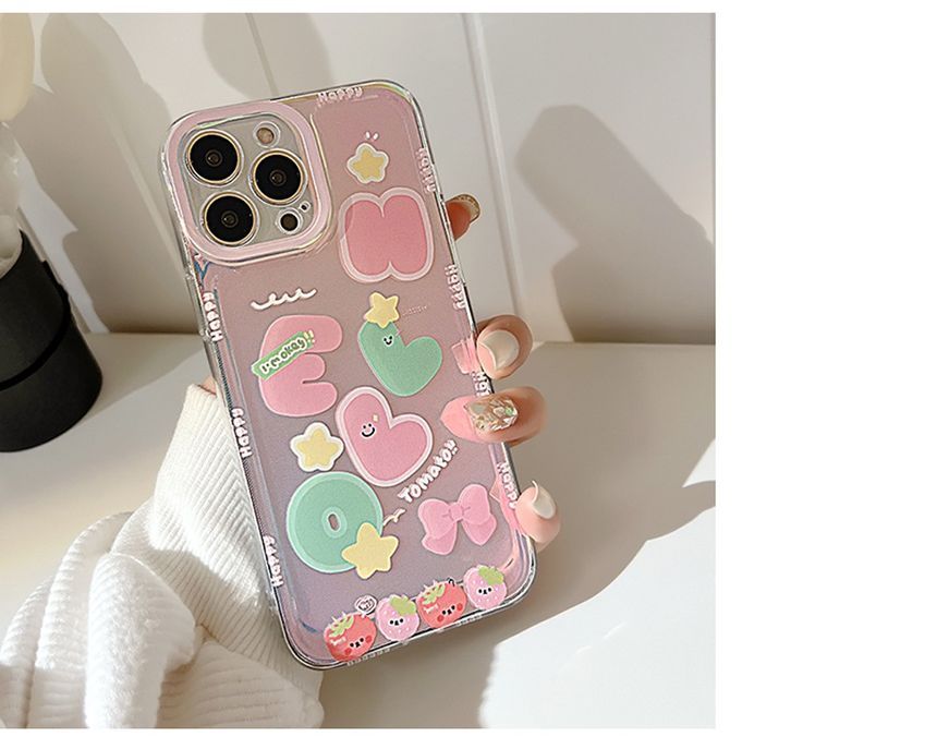 Case Cartoon Holographic Phone
