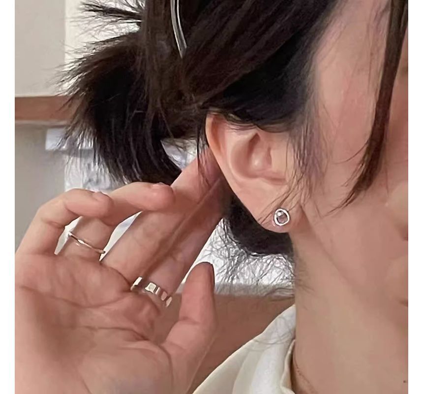 Stud Alloy Earring Bead