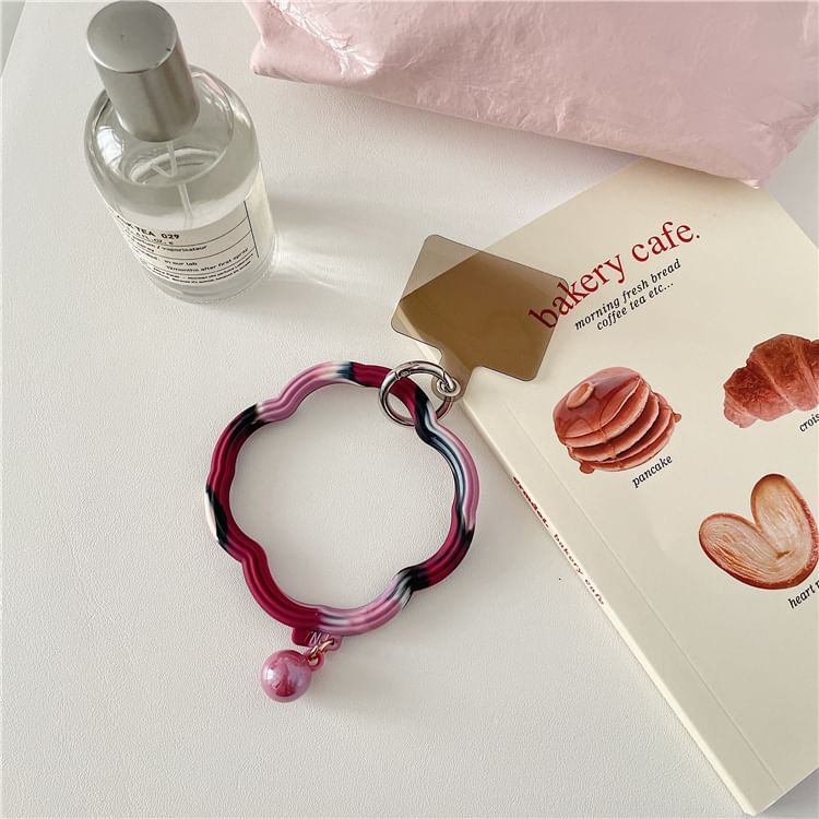 Lanyard Strap Pad Hoop Phone Wavy with