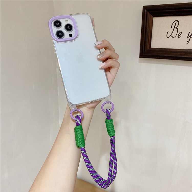 Case Strap Phone Transparent