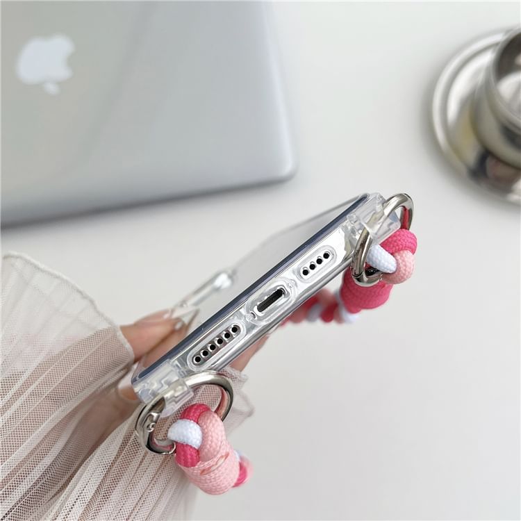 Lanyard Braided Case Phone