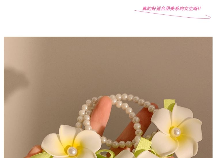 Clips Hair Claw Tie Clip Set Fabric (Various Designs) / Floral