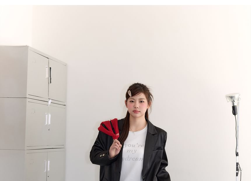 Plus Size High Rise Sequin Tweed Mini A-Line Skirt