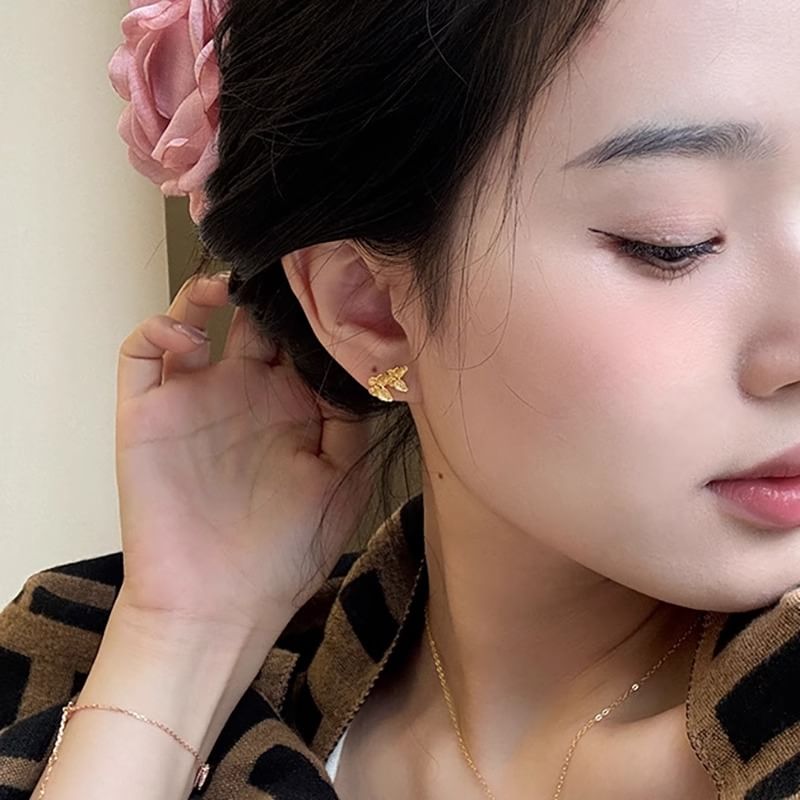 Silver 925 Butterfly Sterling Stud Earring