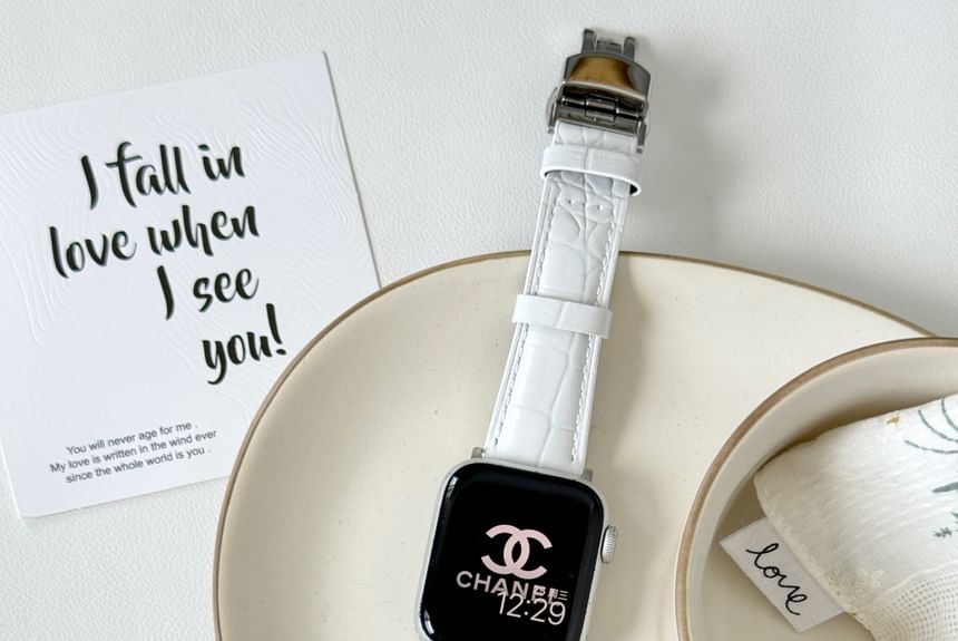 Watch Apple Genuine Band Leather