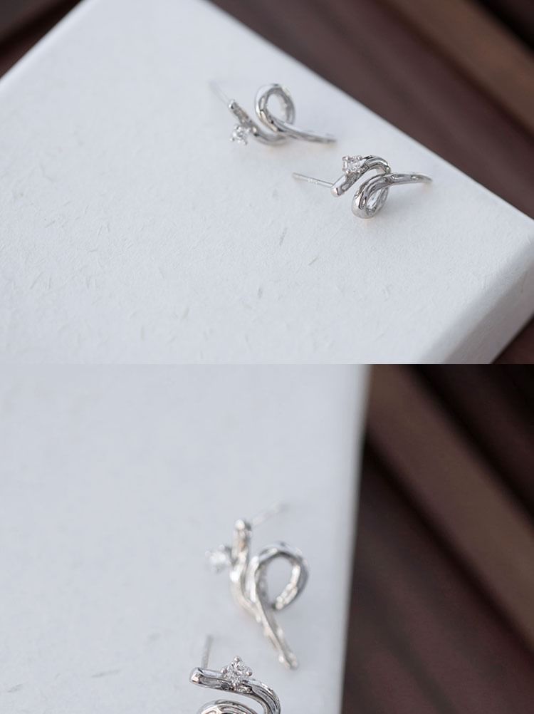 925 Silver Earring Stud Sterling