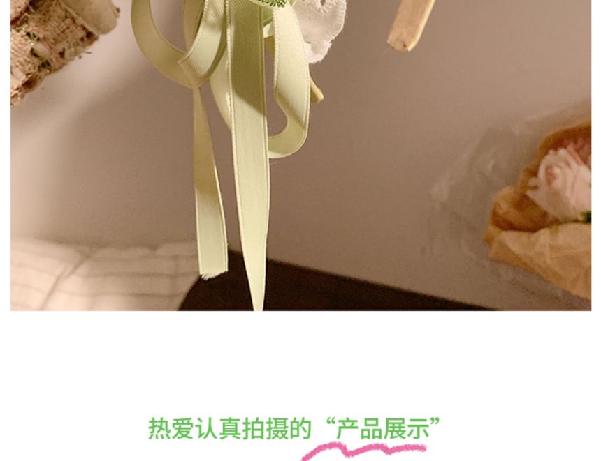 Ruffle Floral Headband