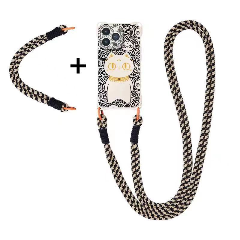 Lanyard Strap Set Cat / Case Phone