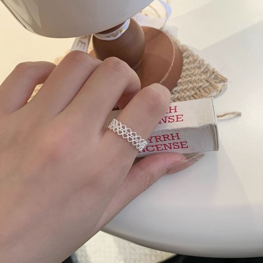 Heart 2: Cutout Set Ring + Alloy of Open