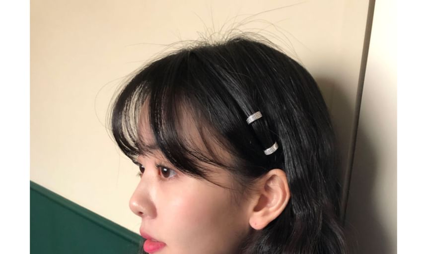 Ring Rhinestone Hair