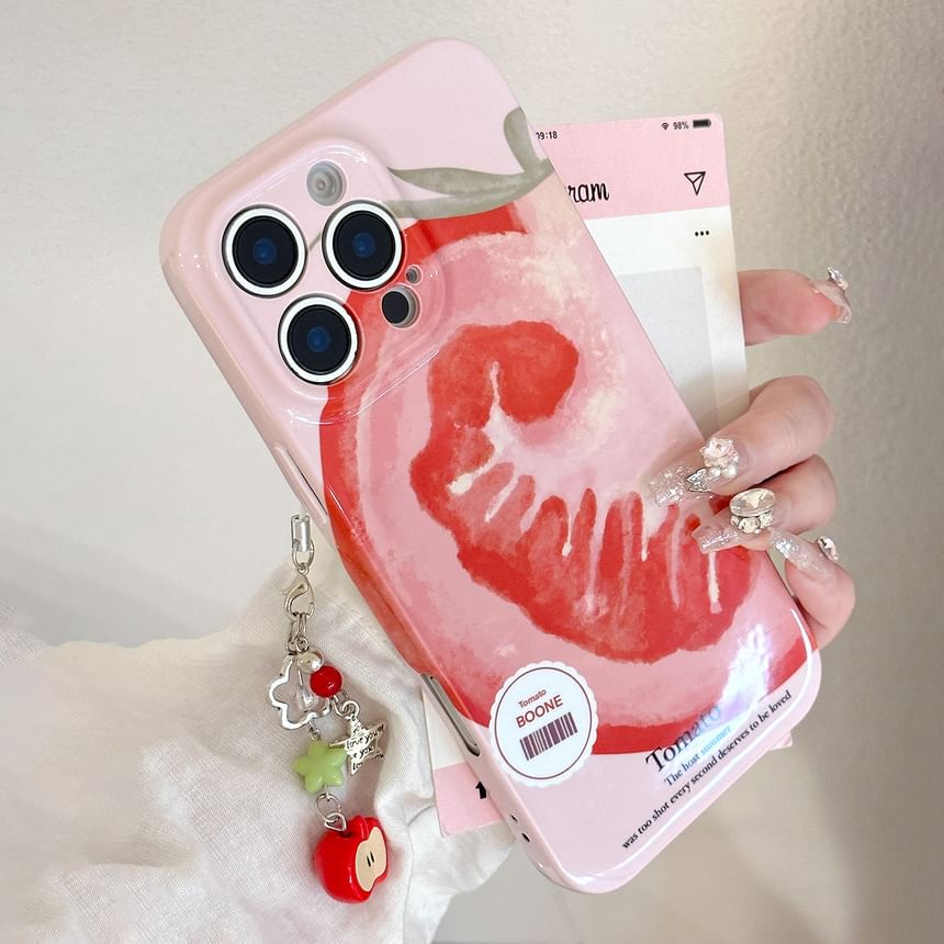 Case Phone Print Tomato