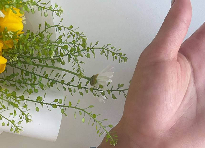 Gemstone Bracelet Beaded Sterling Silver