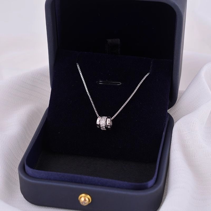 Hoop Necklace CZ