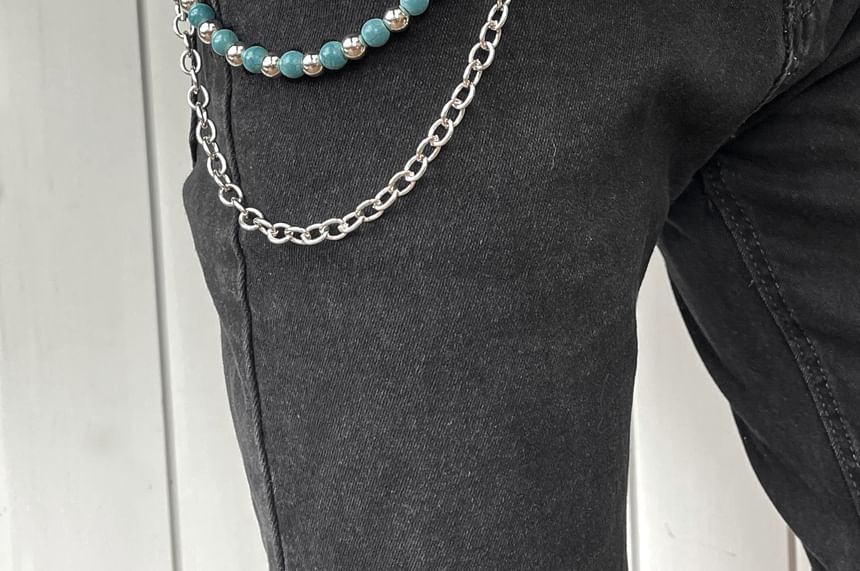 Beaded Layered Pants Chain