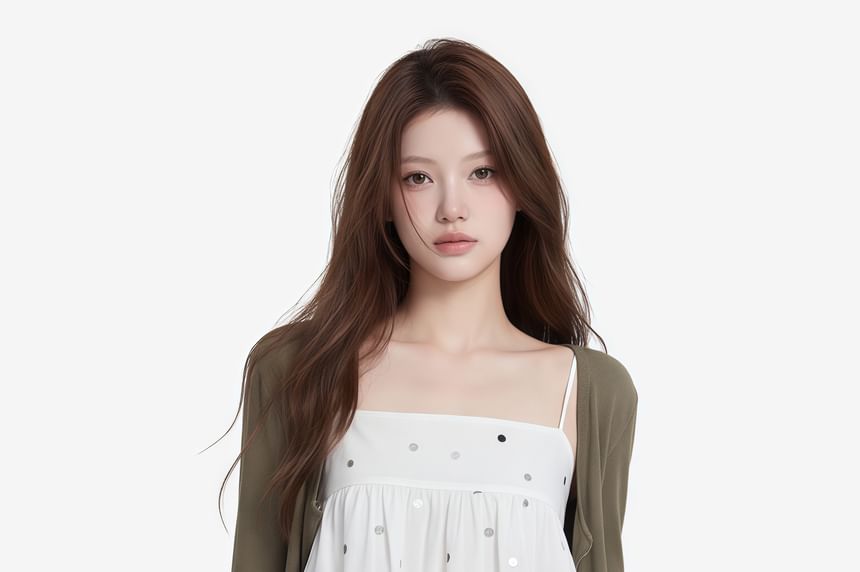 Flowy Polka Dot Camisole
