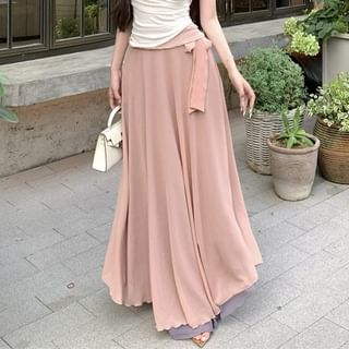Camisole Top and Maxi A-Line Skirt Set