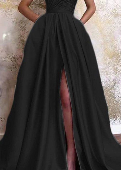 Slim Fit Green Cold Shoulder Side Open Cotton Dress Sleeveless WW1039