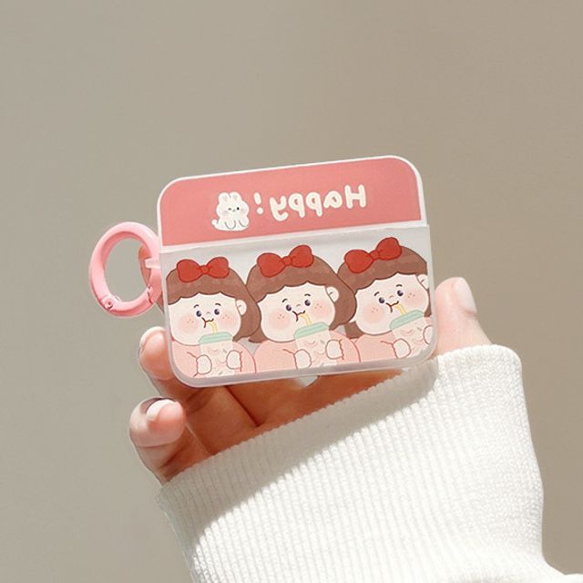 Earphone Skin Case AirPods Cartoon Pro /