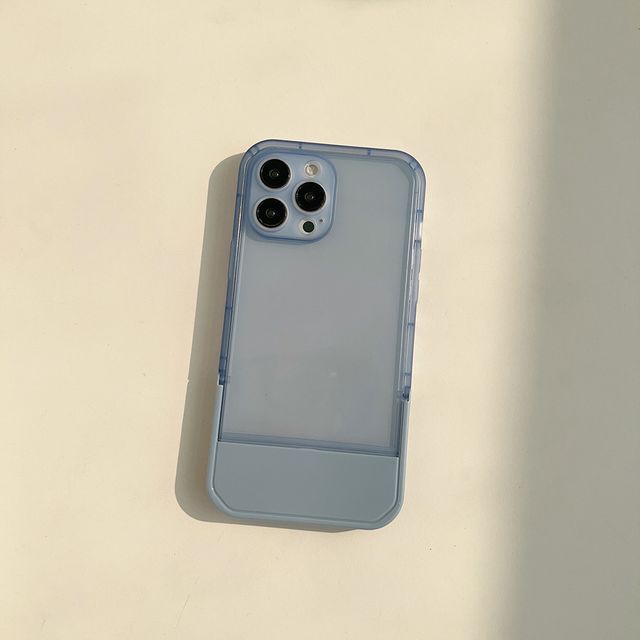 Stand Transparent Phone Case