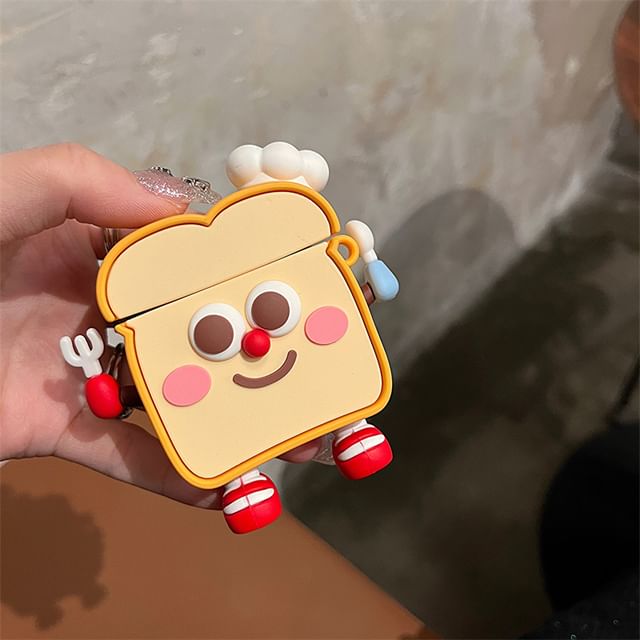 AirPods Pro Earphone Set Toast Skin / Charm Case