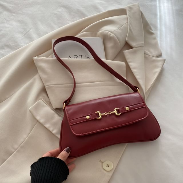 Leopard Print Flap Shoulder Bag