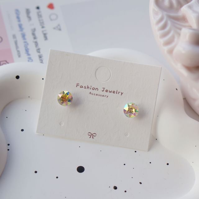 Stud Rhinestone Earring