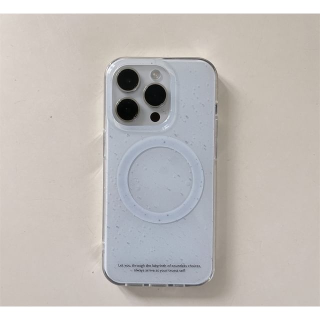 Glitter MagSafe) Case Magnetic Phone with (Compatible