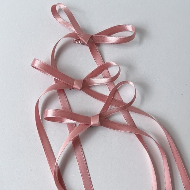 Clip 3: Bow of Hair Set Plain