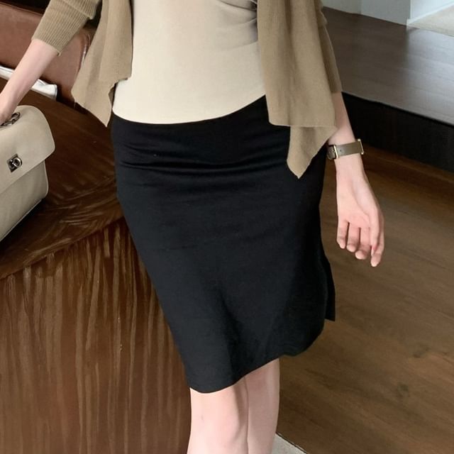 Cardigan, Cami Top & Mini Skirt Set