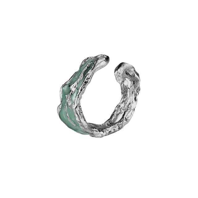 Sterling Silver Irregular Ear Cuff / Set