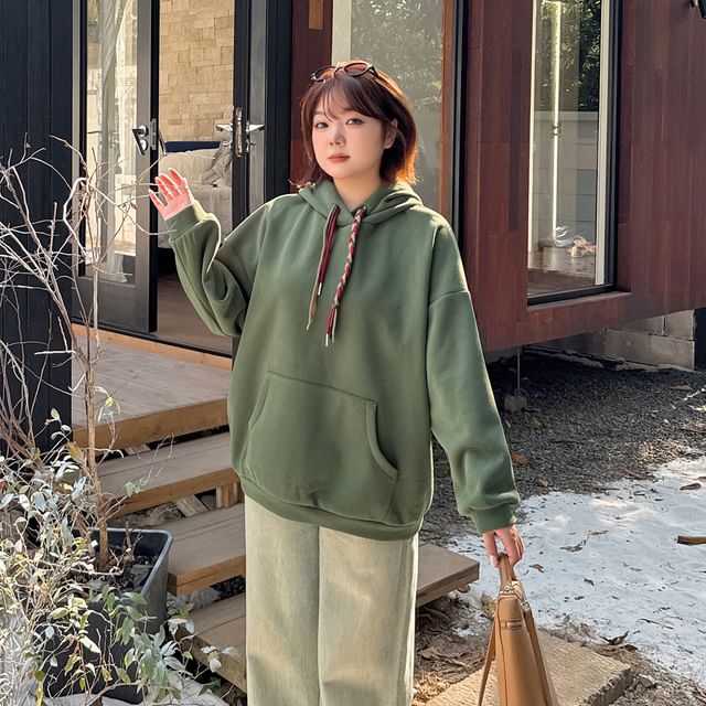 Fleece Lined Hoodie Plain