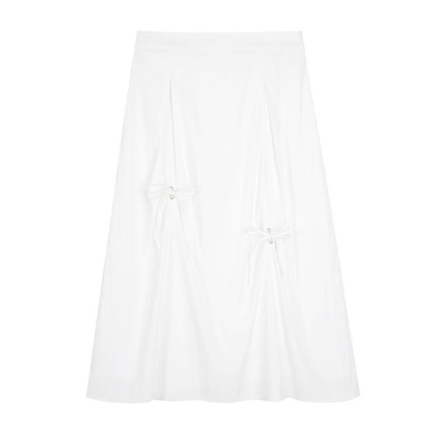Black Mid-Rise A-Line Maxi Skirt - Altfashion Shop