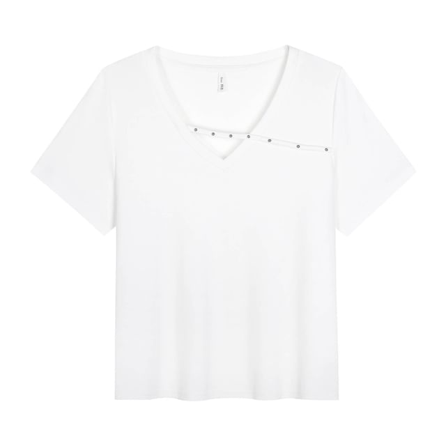 V-Neck Short-Sleeve Tee