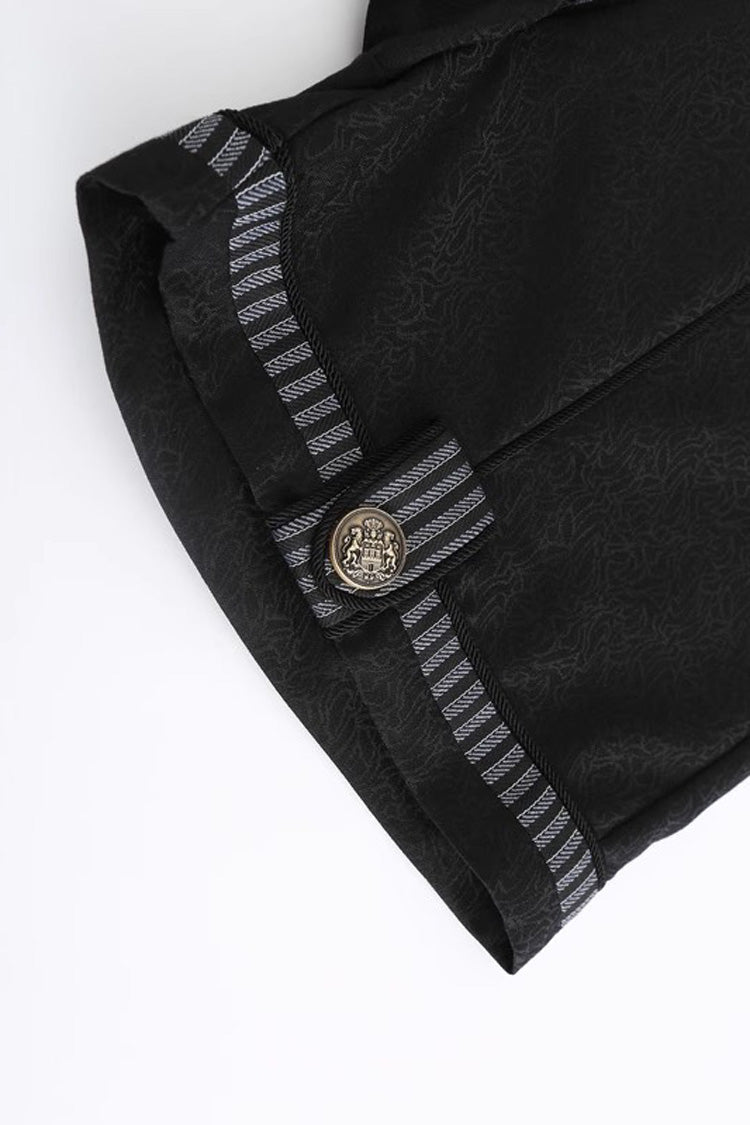 Gothic Ouji Shorts with Retro Elegant Prince Style and Eternal Dawn Theme