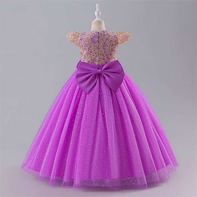 Kid's Girls' Flower Dress Girl Princess