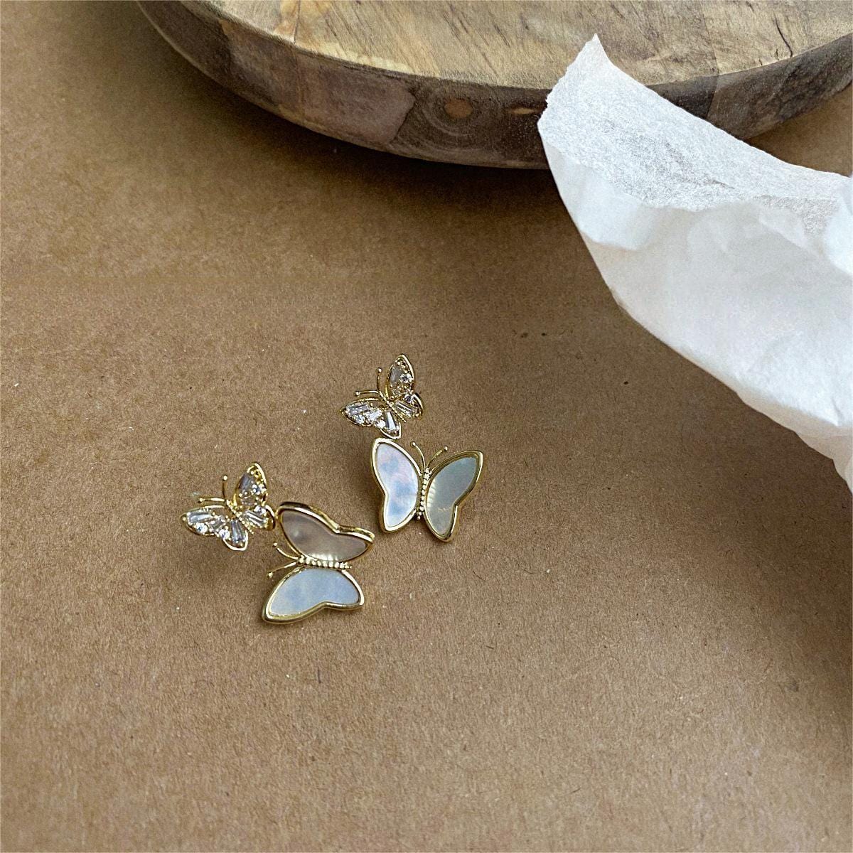 Chic Butterfly Dangle Earrings