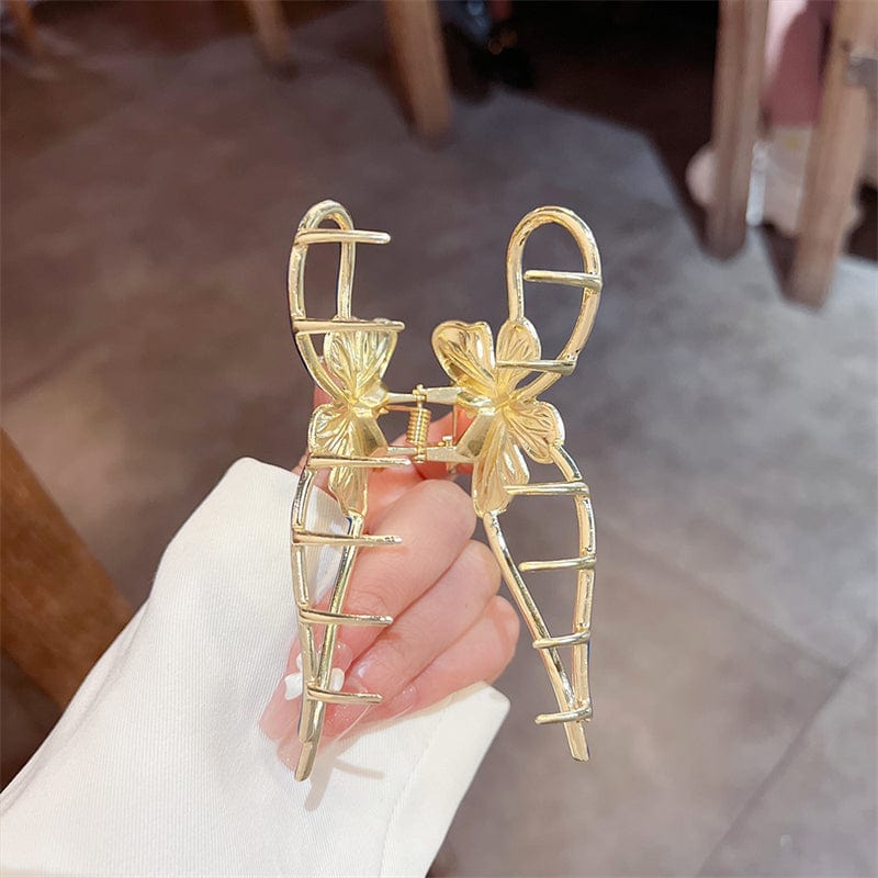 Butterfly Chignon Hair Claw Clip