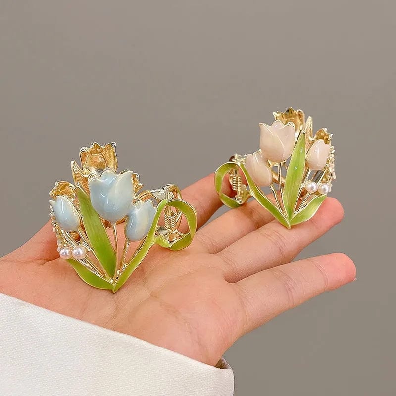 Tulip High Ponytail Hair Claw