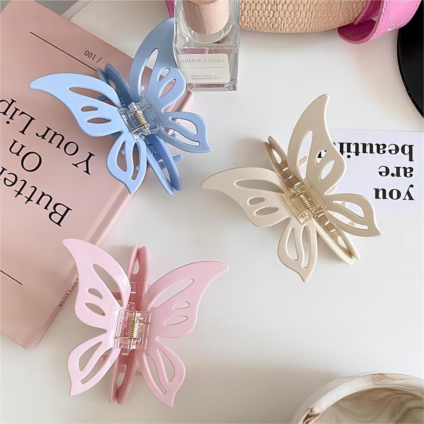 Chic Butterfly Chignon Claw Hair Clip