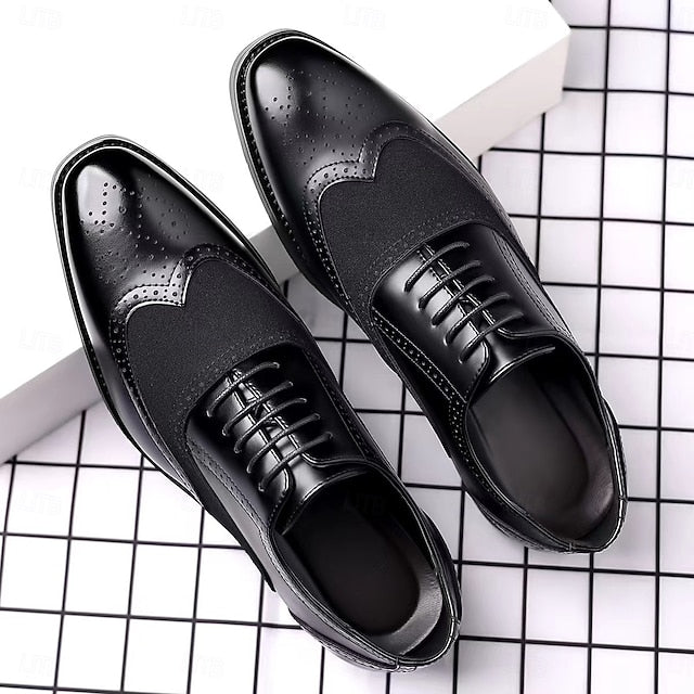 Shoes Men's and Brown – Green Wingtip Two-Tone in Oxford