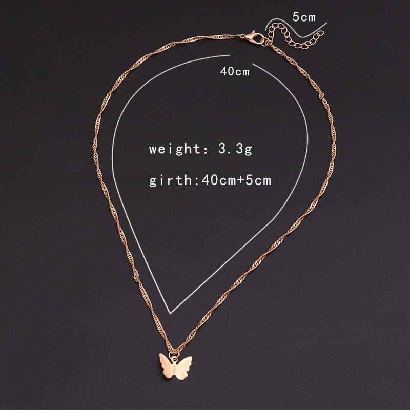 Dainty Butterfly Necklace