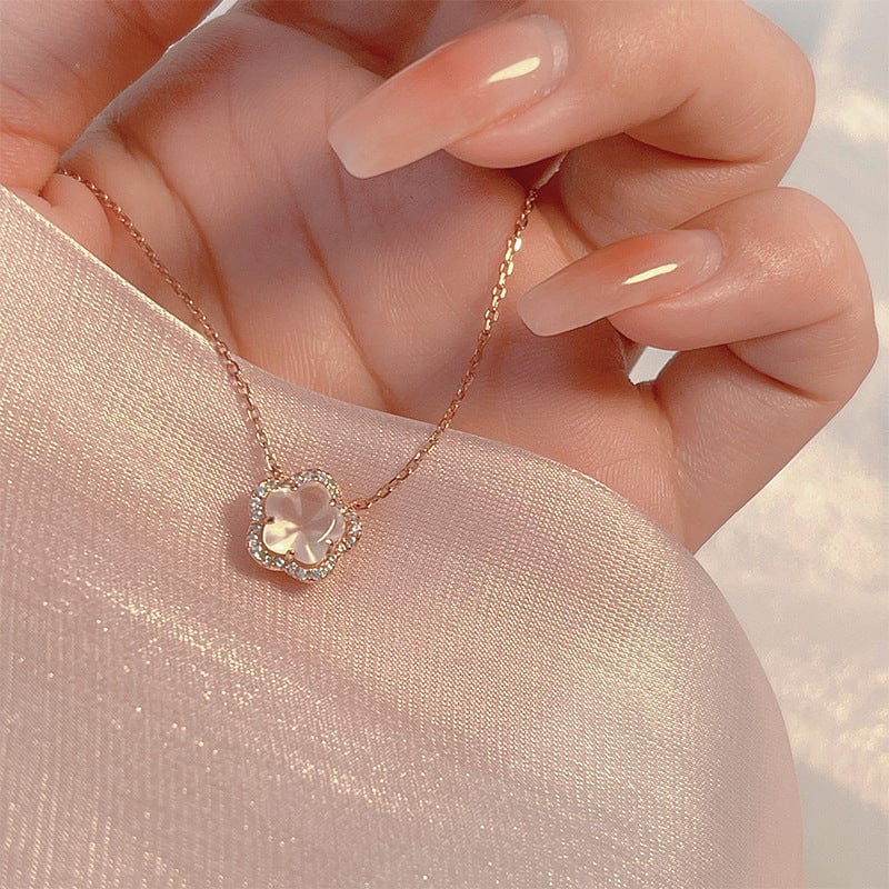 Dainty Cherry Blossom Necklace