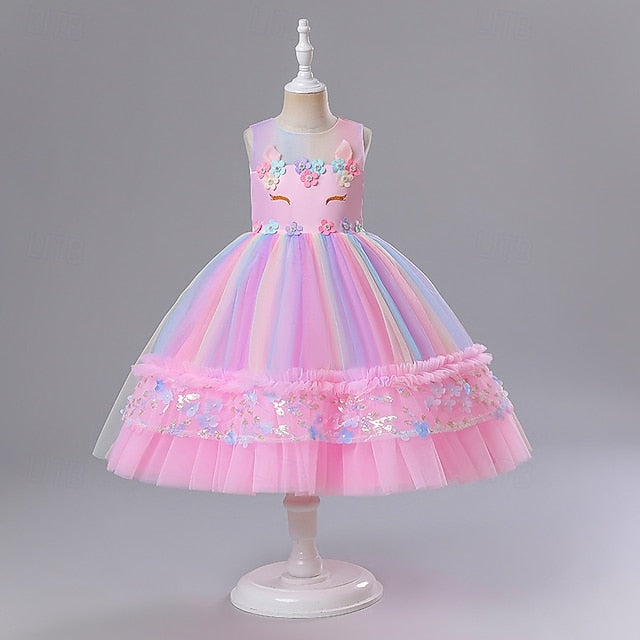 Flower Kid's Princess Dress Girl Girls'