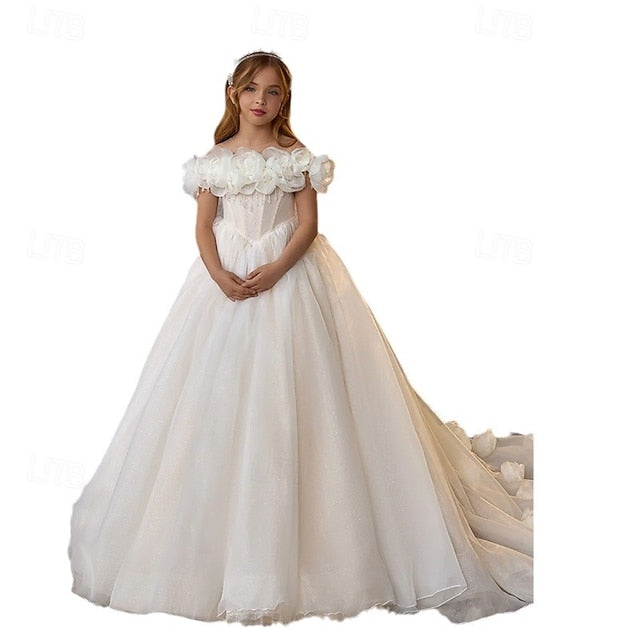 Dress Communion First Formal Girl Girls' Flower