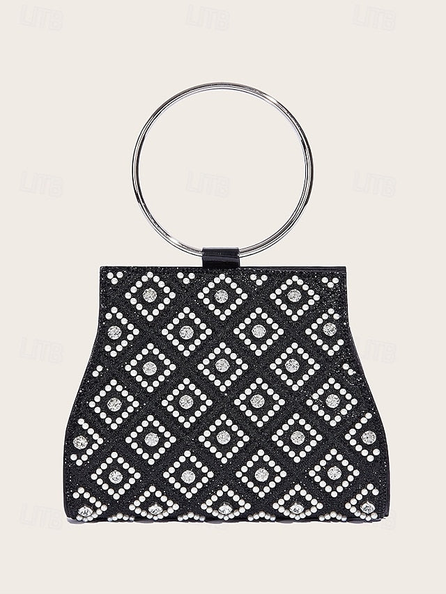 Women's Evening Rhinestone – Clutch Embellished Bag
