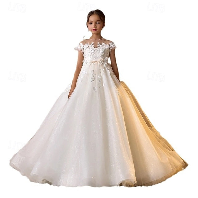 Communion Flower Girl Party Kids Girls' Dress First