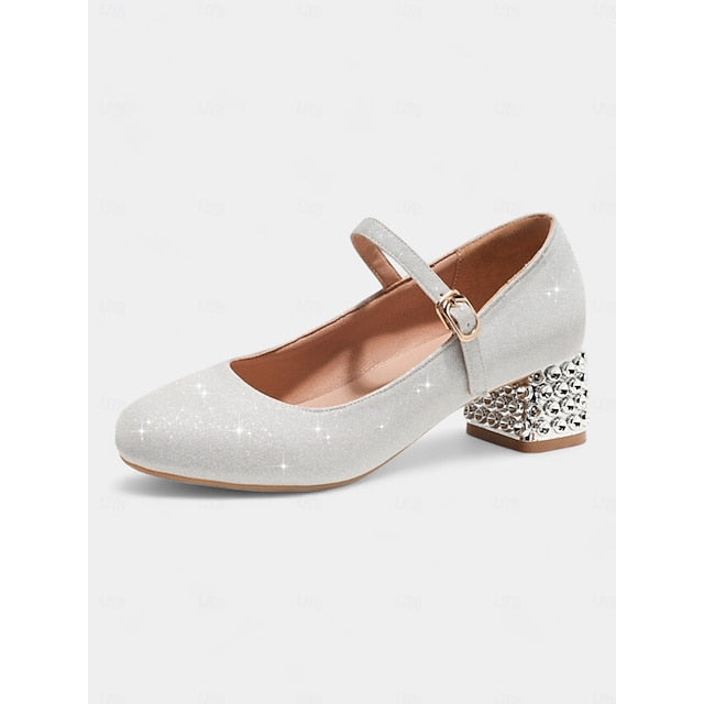 with and Dance Women's Glitter Jane Mary Girls' Shoes
