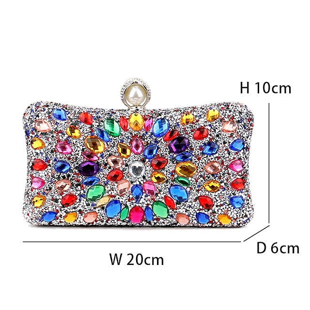 Wristlet Clutch Evening Women's Bags Bag Polyester